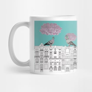 Pigeons on Vrsovice Mug